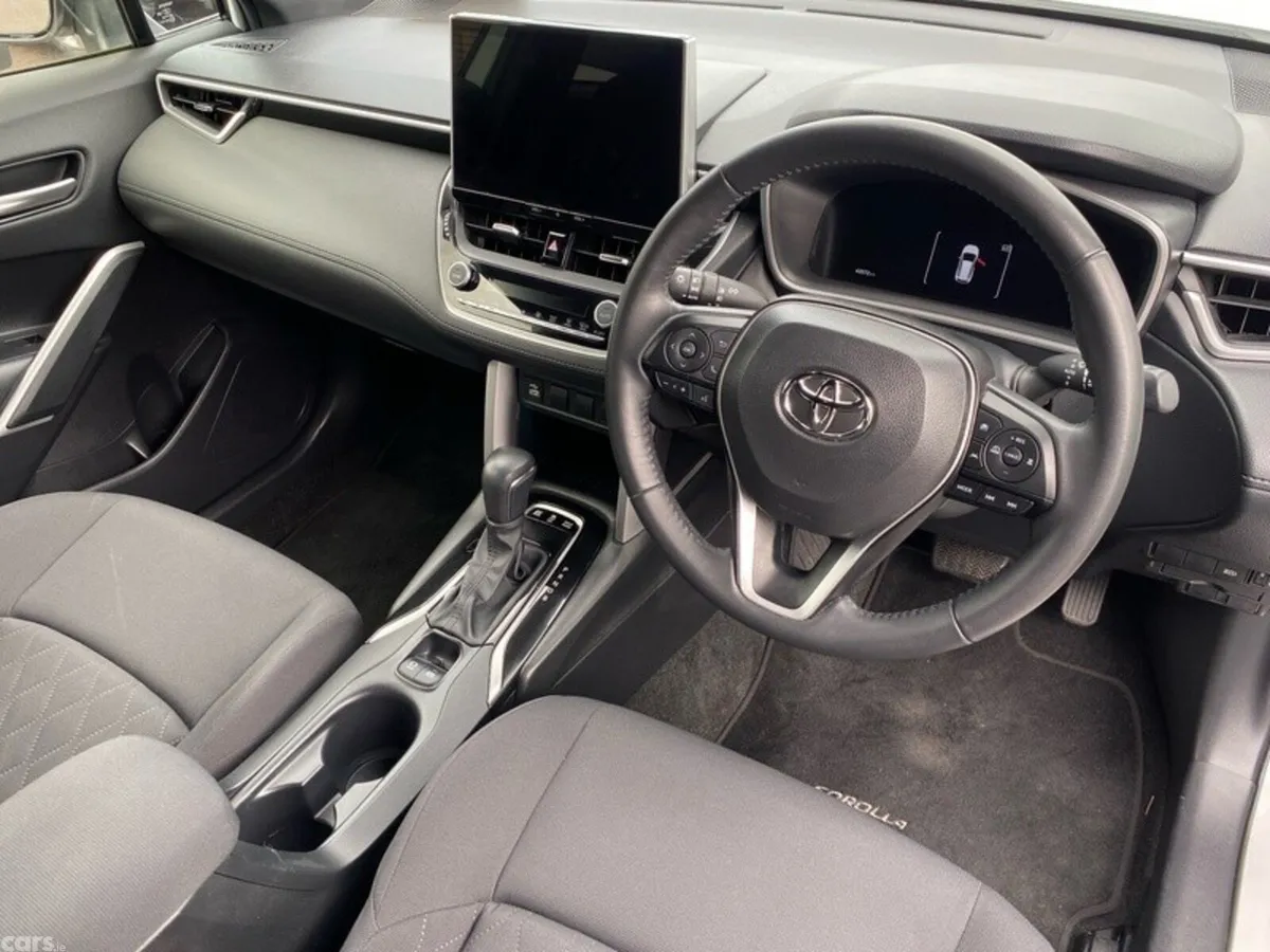 Toyota Corolla Cross SUV, Petrol Hybrid, 2023, White