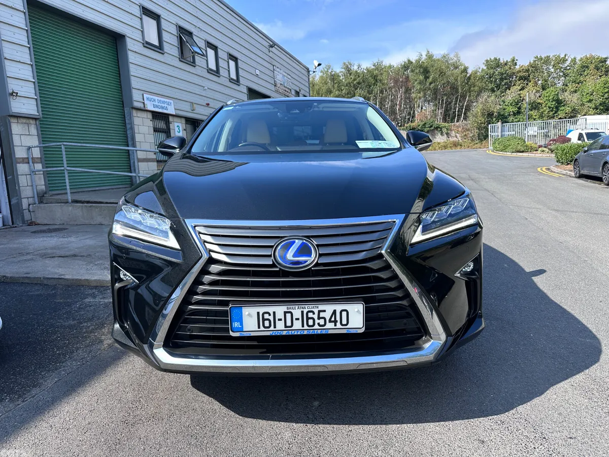 Lexus RX450H SUV, Petrol Hybrid, 2016, Black