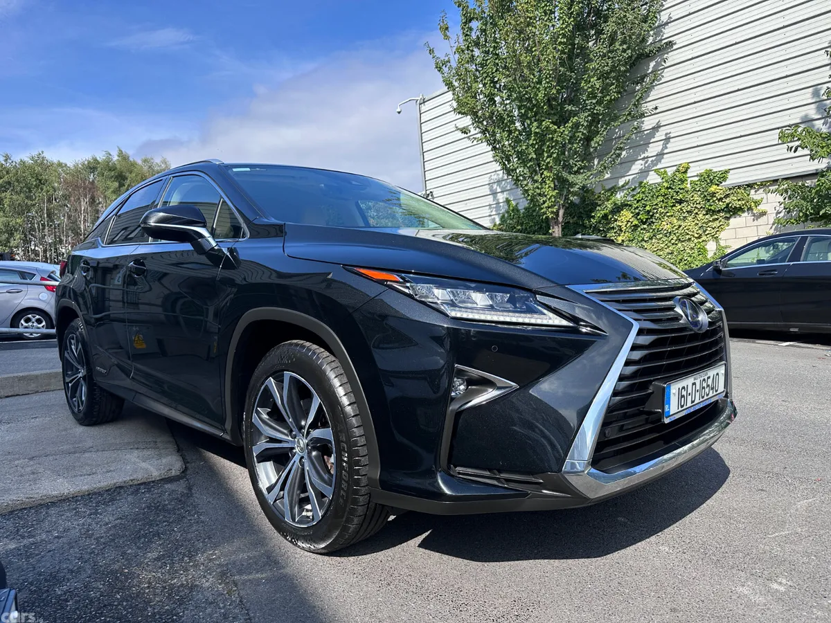 Lexus RX450H SUV, Petrol Hybrid, 2016, Black