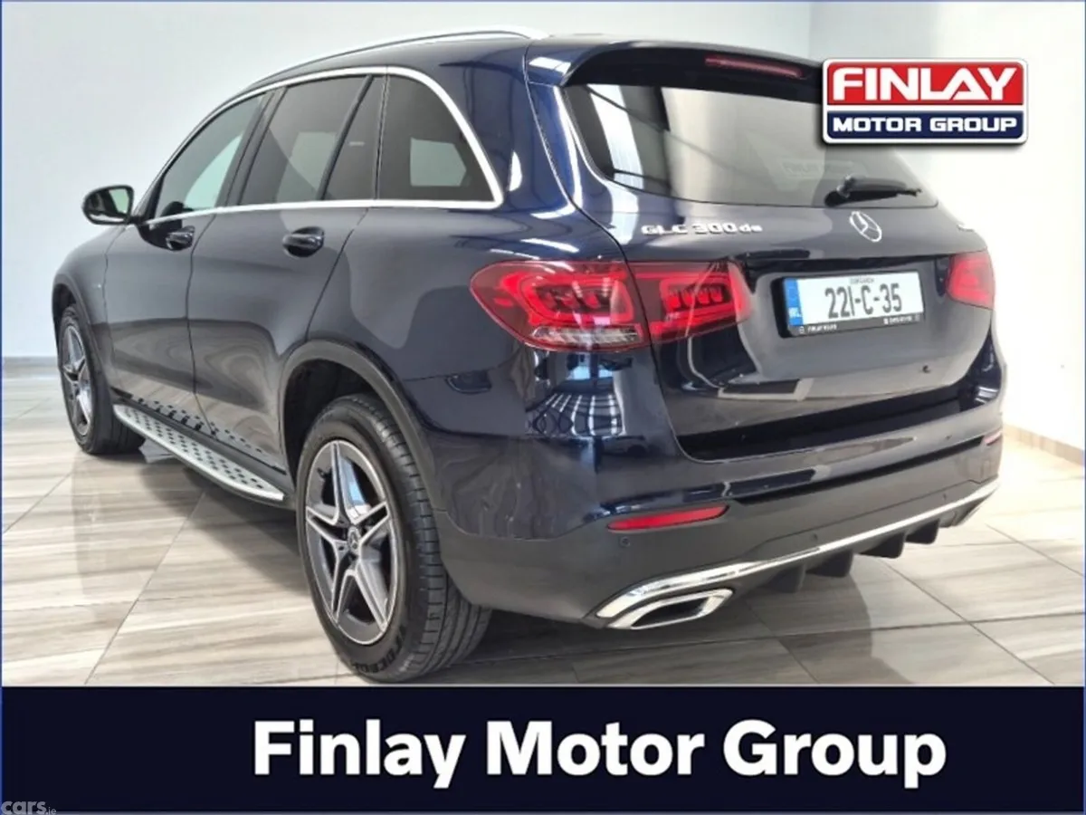 Mercedes-Benz GLC SUV, Diesel Plug-in Hybrid, 2022, Blue