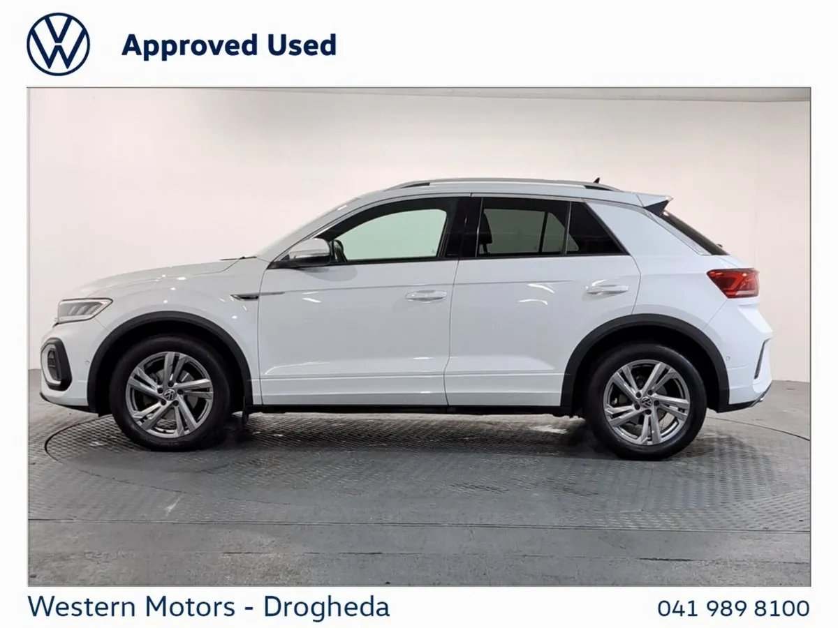 Volkswagen T-Roc SUV, Petrol, 2024, White
