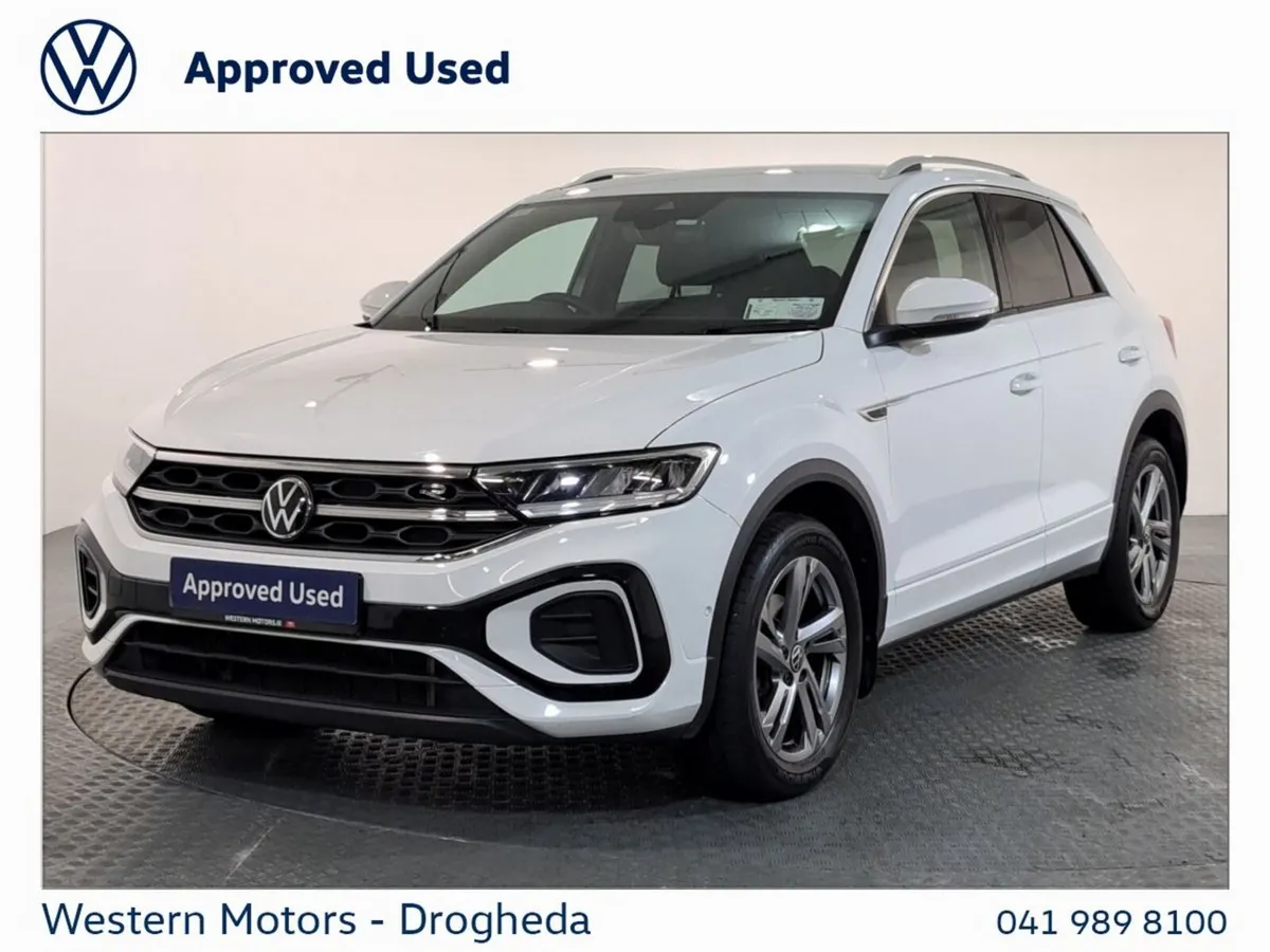 Volkswagen T-Roc SUV, Petrol, 2024, White