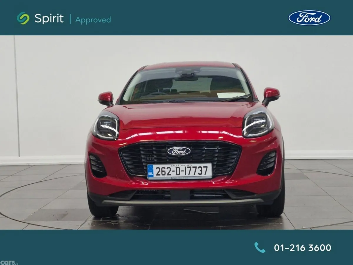Ford Puma Hatchback, Petrol Hybrid, 2026, Red