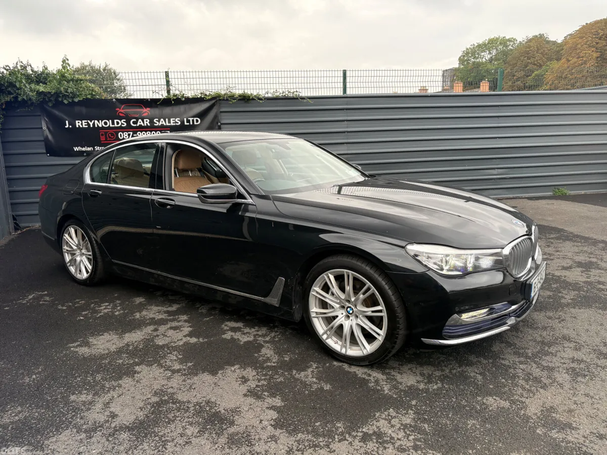 BMW 7-Series Saloon, Diesel, 2016, Black