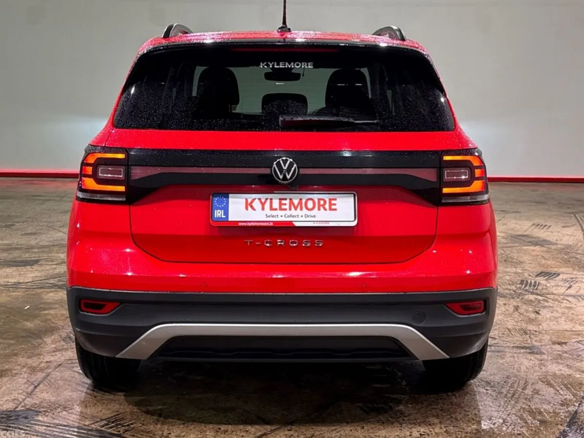 Volkswagen T-Cross SUV, Petrol, 2021, Red
