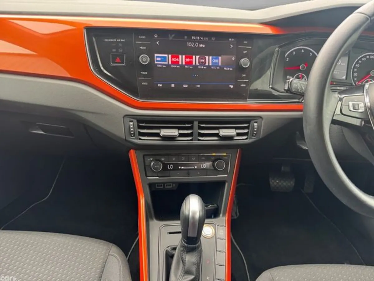 Volkswagen Polo Hatchback, Petrol, 2020, Orange