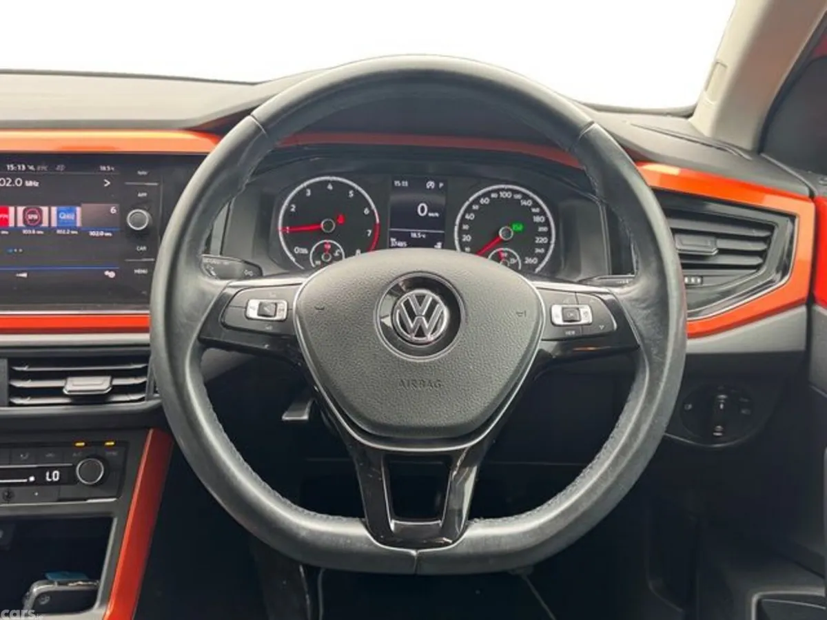 Volkswagen Polo Hatchback, Petrol, 2020, Orange