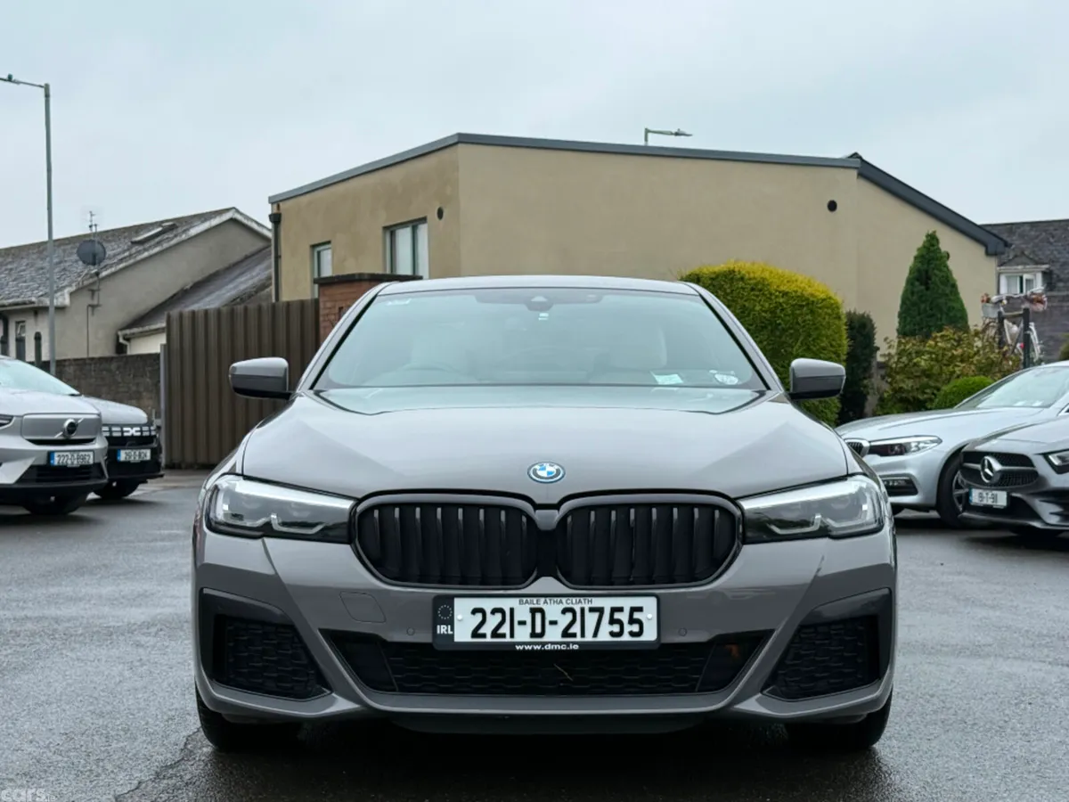 BMW 5-Series Saloon, Petrol Plug-in Hybrid, 2022, Grey