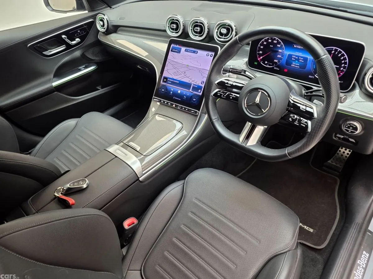 Mercedes-Benz C-Class Saloon, Petrol Plug-in Hybrid, 2024, Silver