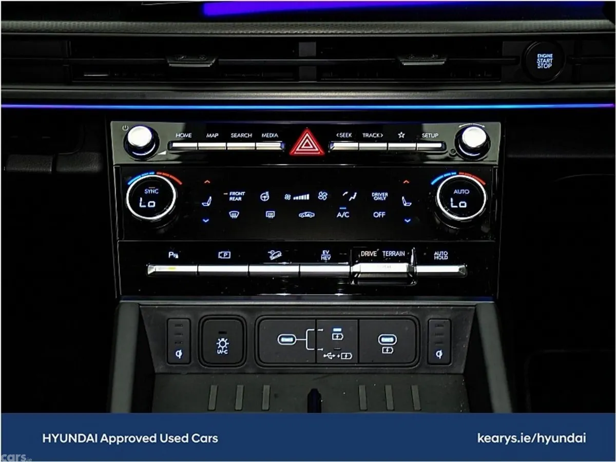 Hyundai Santa Fe SUV, Petrol Plug-in Hybrid, 2025, Black
