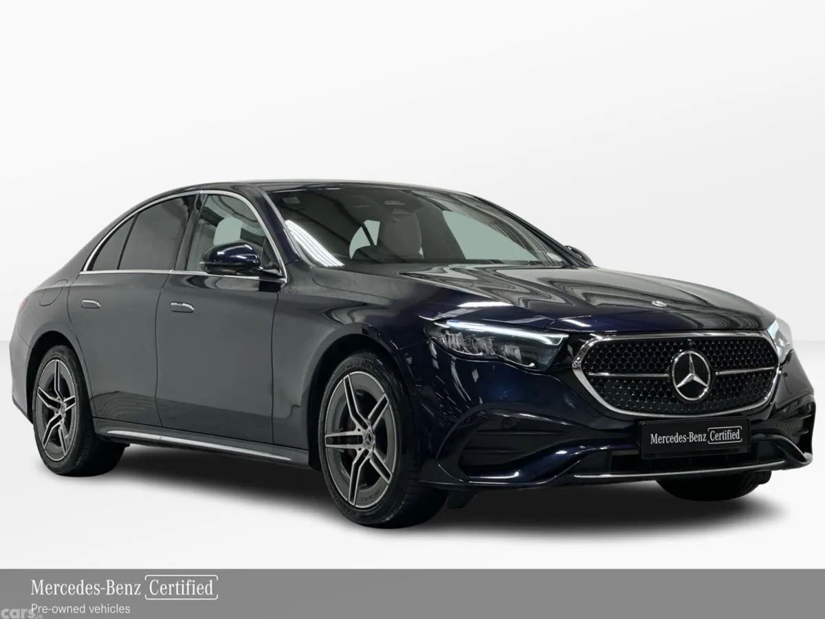 Mercedes-Benz E-Class Saloon, Diesel Plug-in Hybrid, 2024, Blue