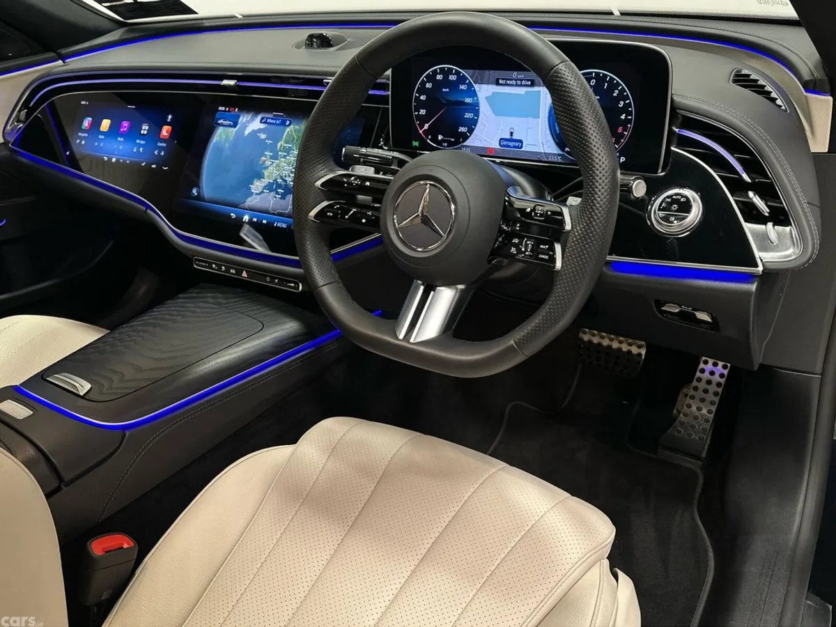 Mercedes-Benz E-Class Saloon, Diesel Plug-in Hybrid, 2024, Blue