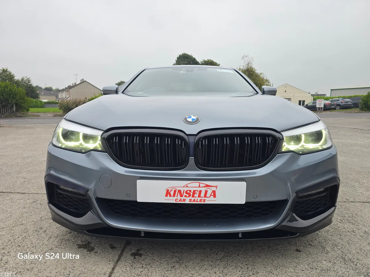 BMW 5-Series Saloon, Diesel, 2018, Blue