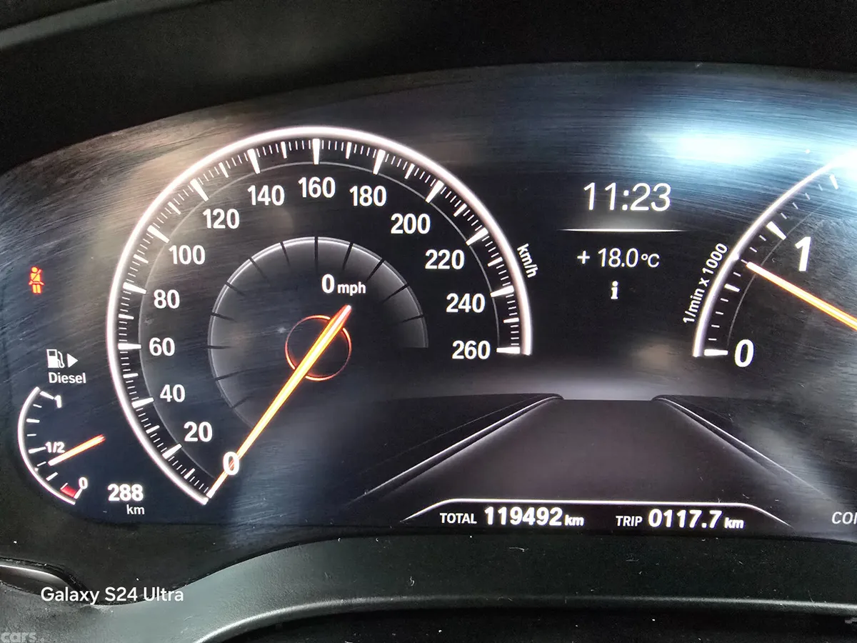 BMW 5-Series Saloon, Diesel, 2018, Blue