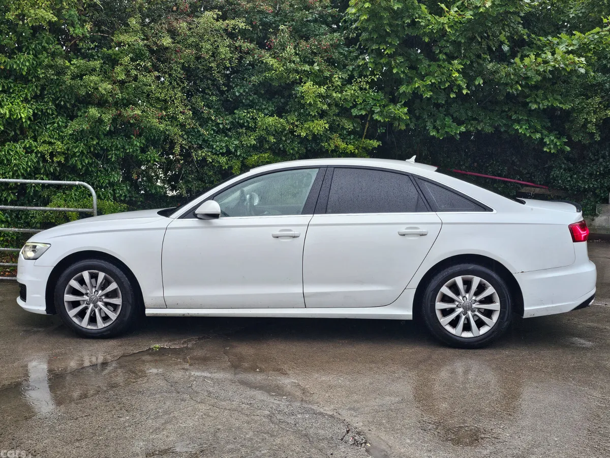 Audi A6 Saloon, Diesel, 2015, White