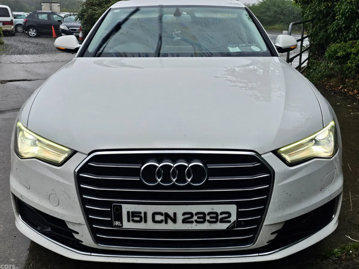 Audi A6 Saloon, Diesel, 2015, White