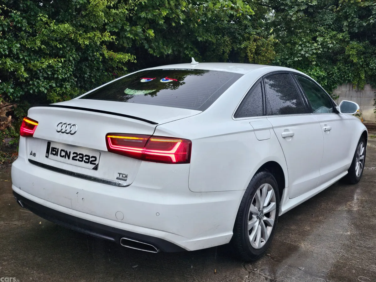 Audi A6 Saloon, Diesel, 2015, White