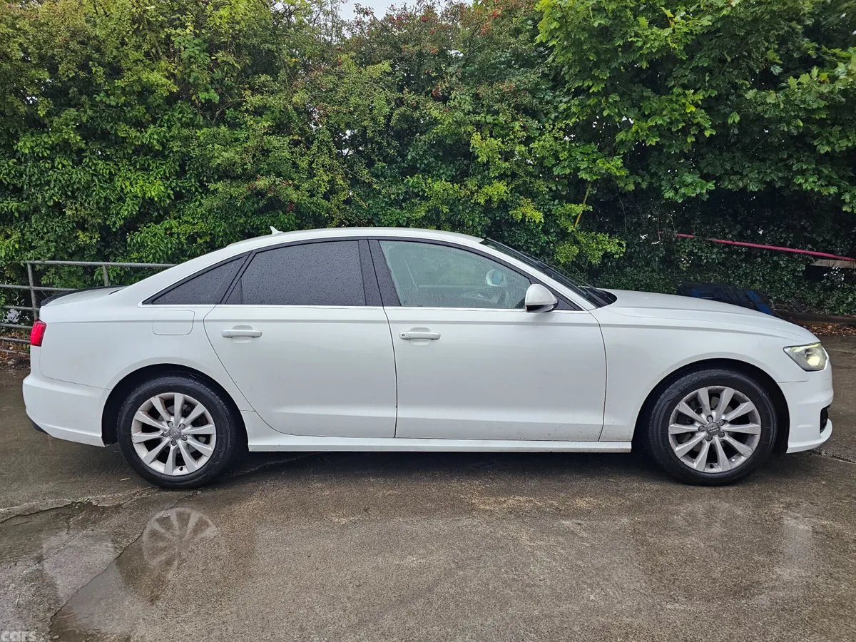 Audi A6 Saloon, Diesel, 2015, White