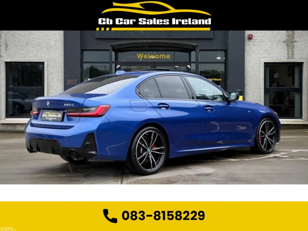 BMW 3-Series Saloon, Diesel Hybrid, 2023, Blue