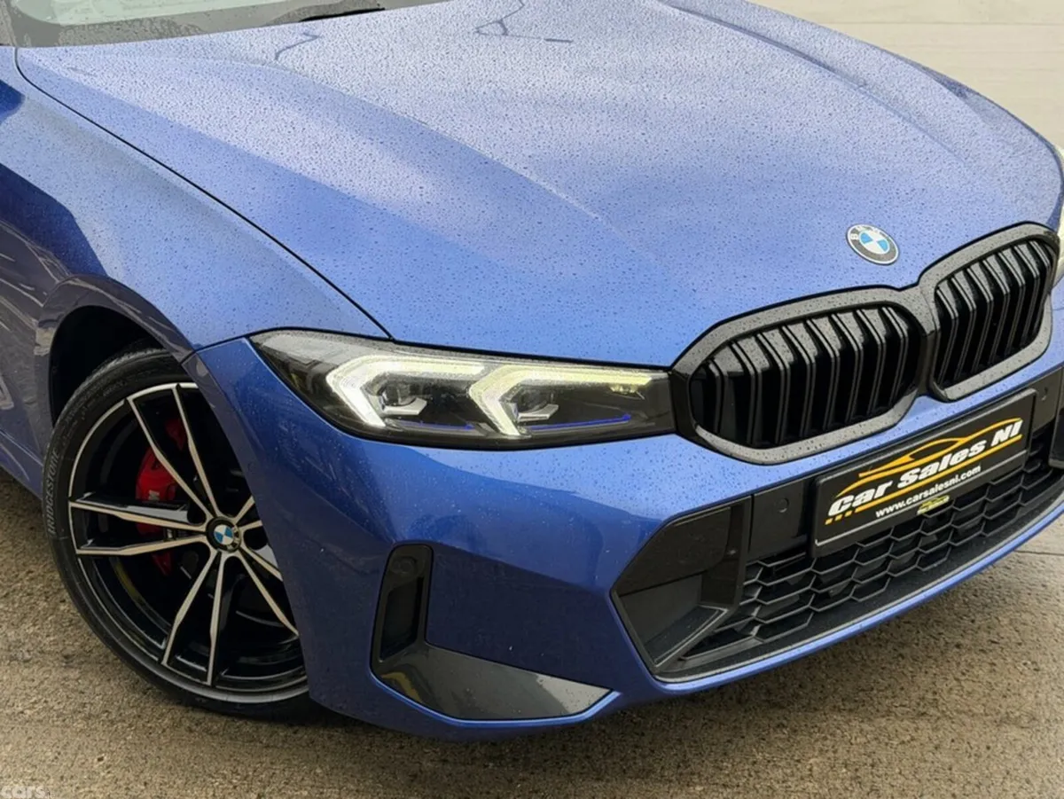 BMW 3-Series Saloon, Diesel Hybrid, 2023, Blue