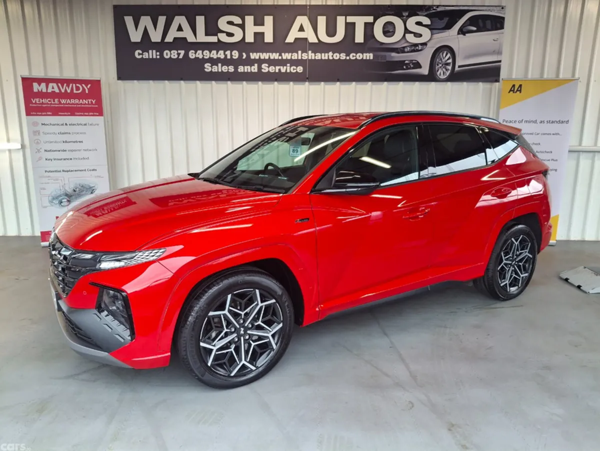 Hyundai Tucson MPV, Petrol Hybrid, 2023, Red