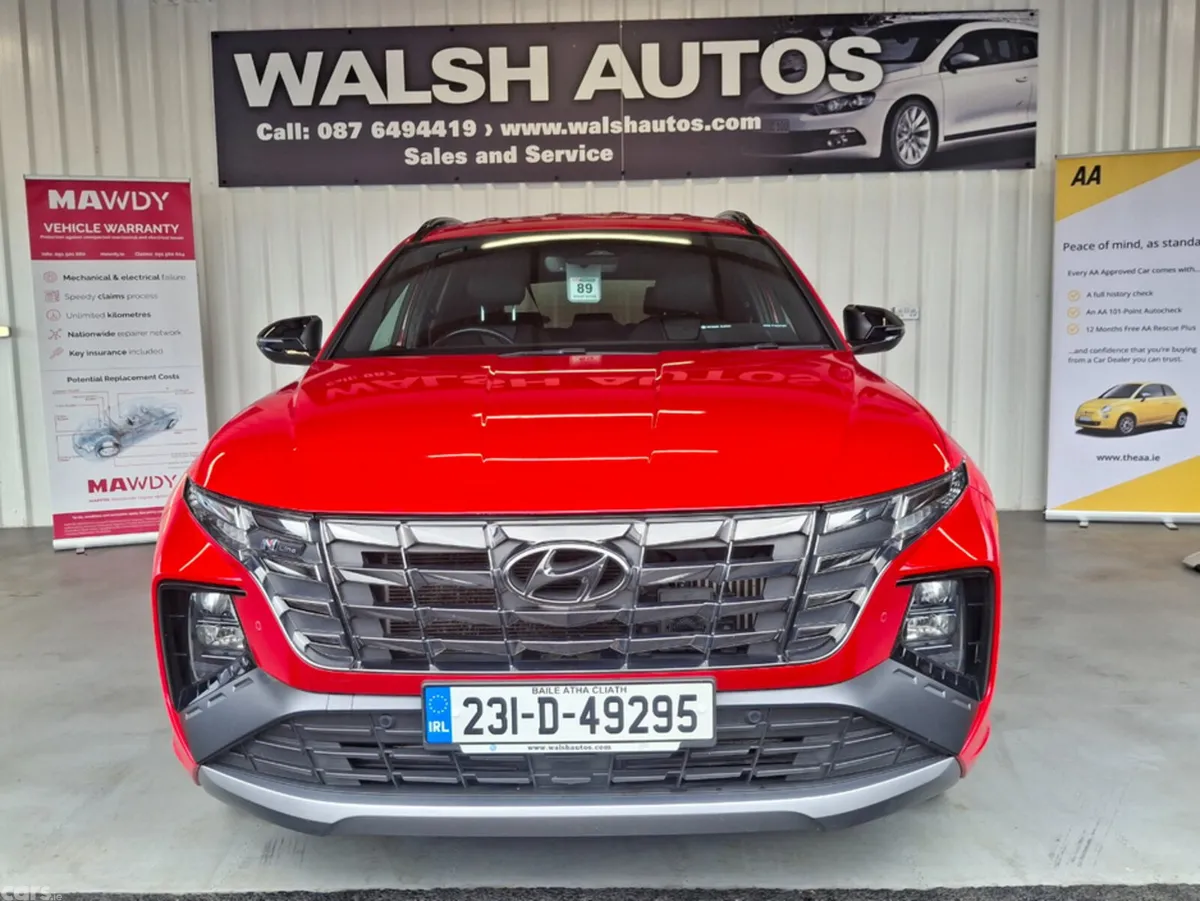 Hyundai Tucson MPV, Petrol Hybrid, 2023, Red