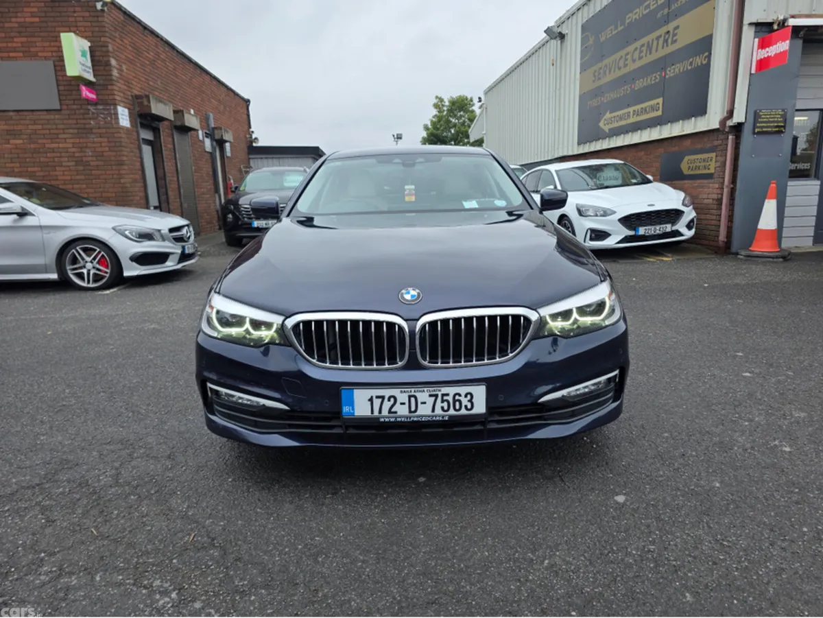BMW 5-Series Saloon, Diesel, 2017, Blue