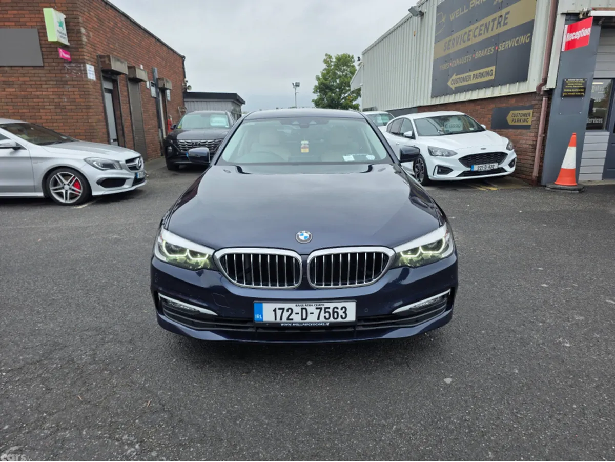 BMW 5-Series Saloon, Diesel, 2017, Blue