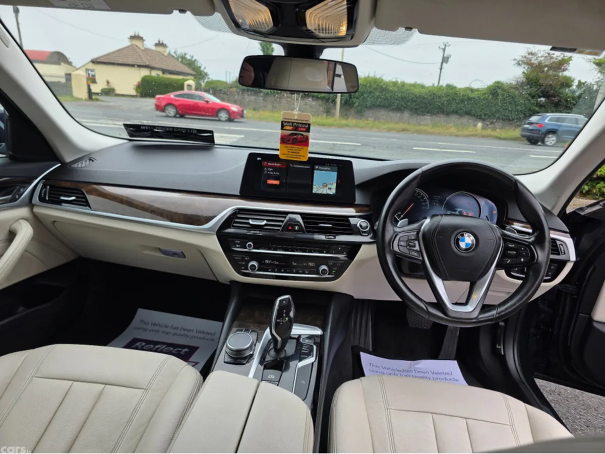 BMW 5-Series Saloon, Diesel, 2017, Blue