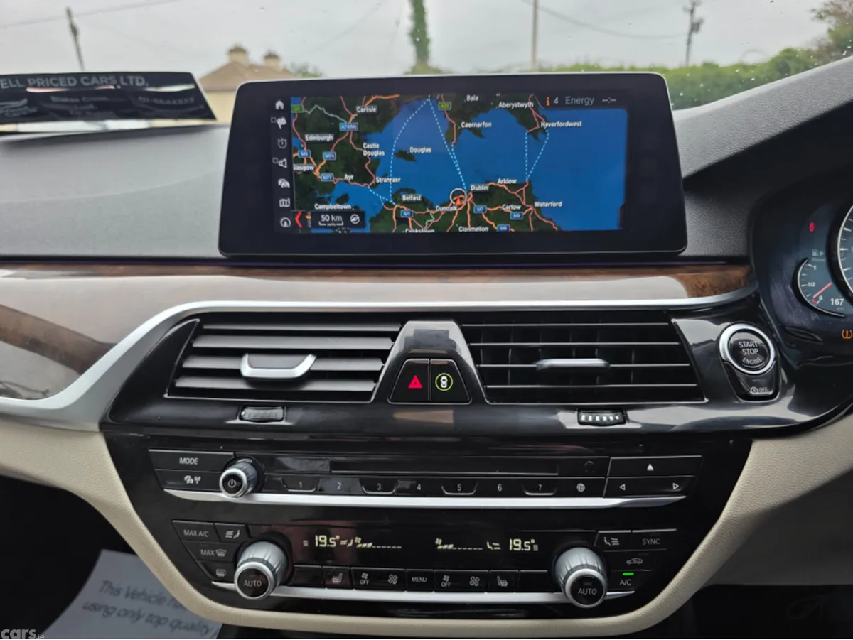 BMW 5-Series Saloon, Diesel, 2017, Blue