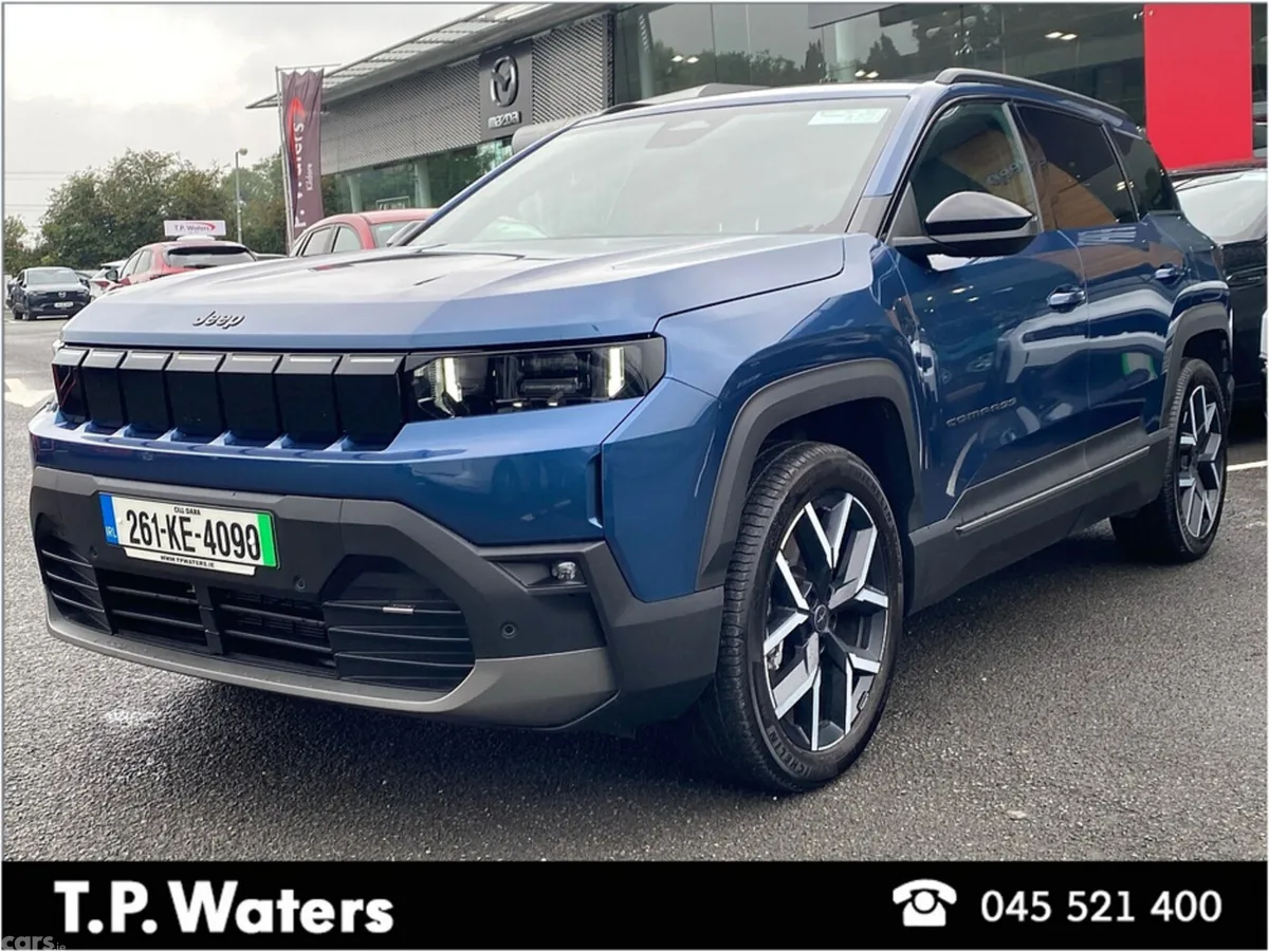 Jeep Compass SUV, Electric, 2026, Blue