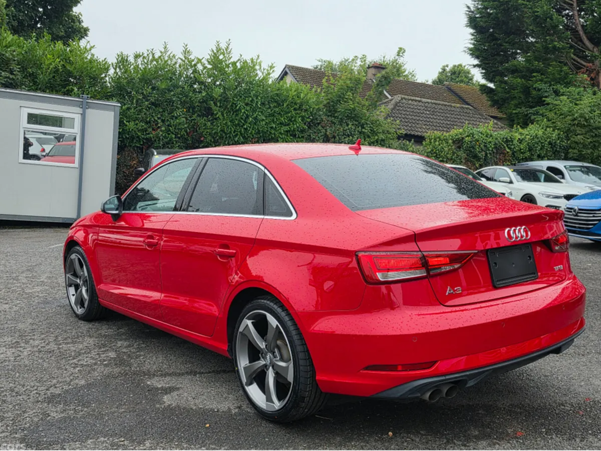 Audi A3 Saloon, Petrol, 2017, Red