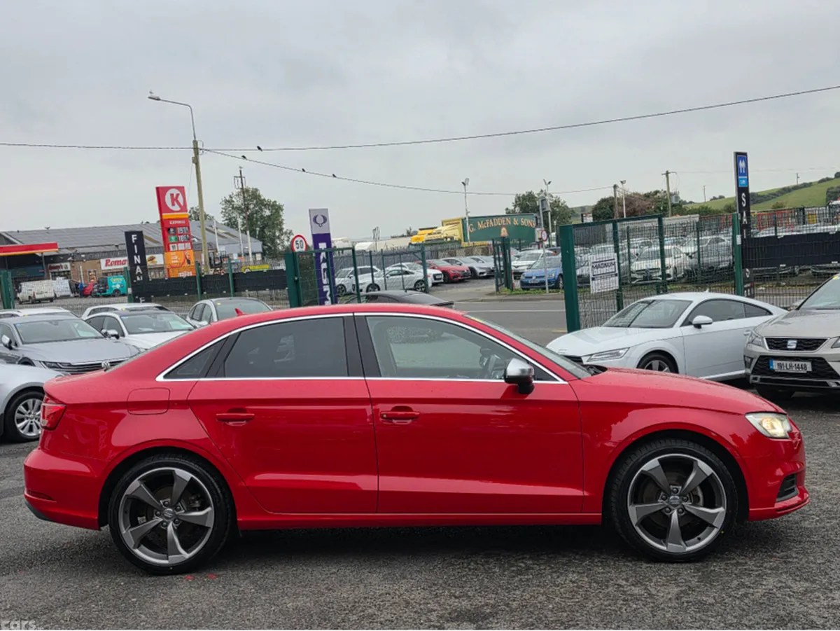 Audi A3 Saloon, Petrol, 2017, Red