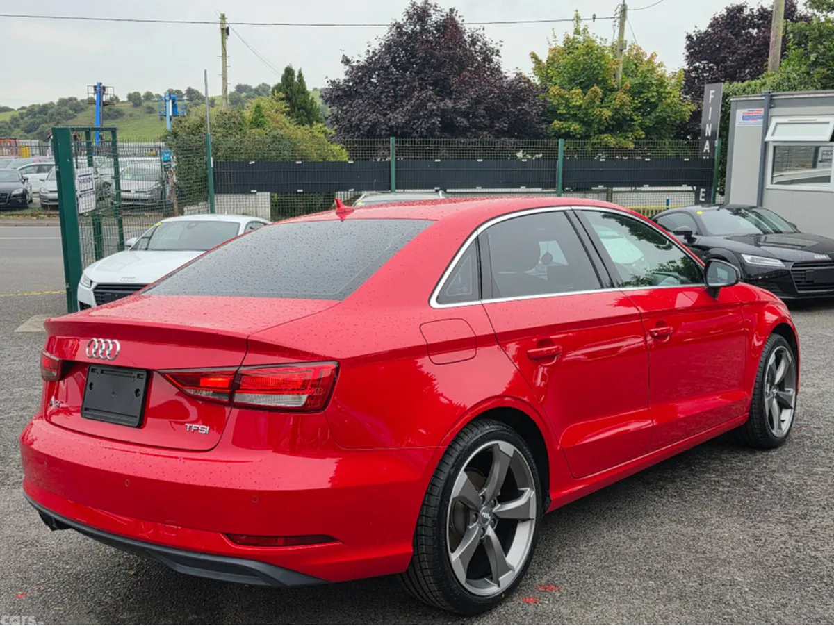 Audi A3 Saloon, Petrol, 2017, Red