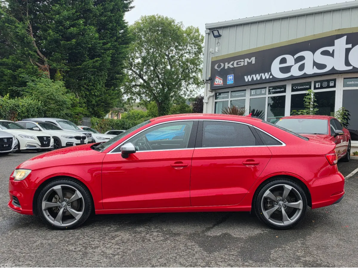 Audi A3 Saloon, Petrol, 2017, Red