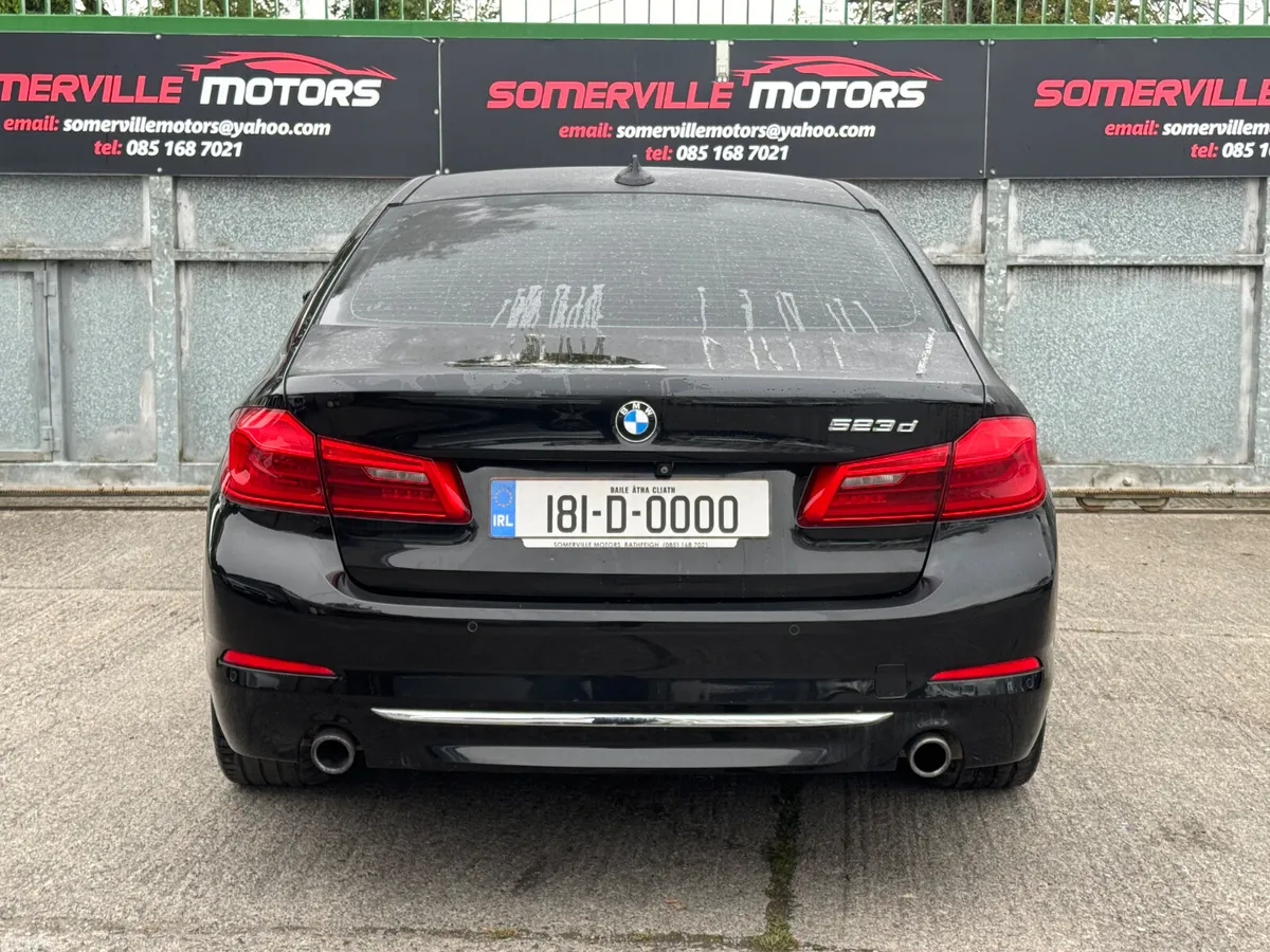 BMW 5-Series Saloon, Diesel, 2018, Black