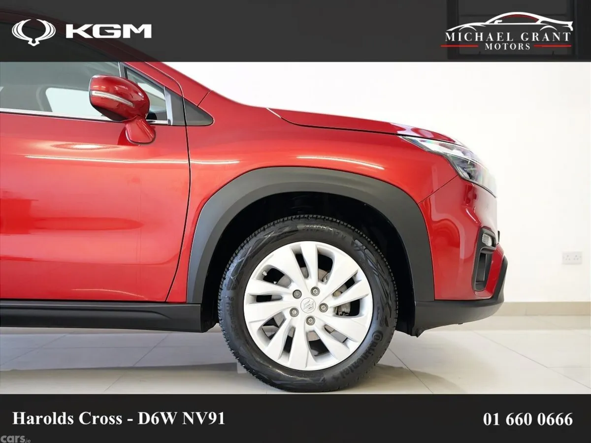 Suzuki SX4 S-Cross SUV, Petrol Hybrid, 2023, Red