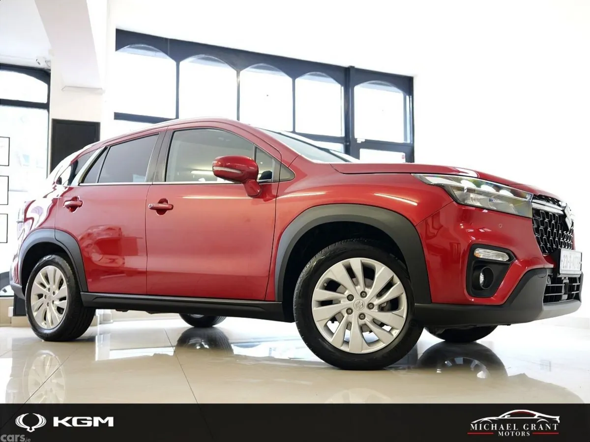 Suzuki SX4 S-Cross SUV, Petrol Hybrid, 2023, Red
