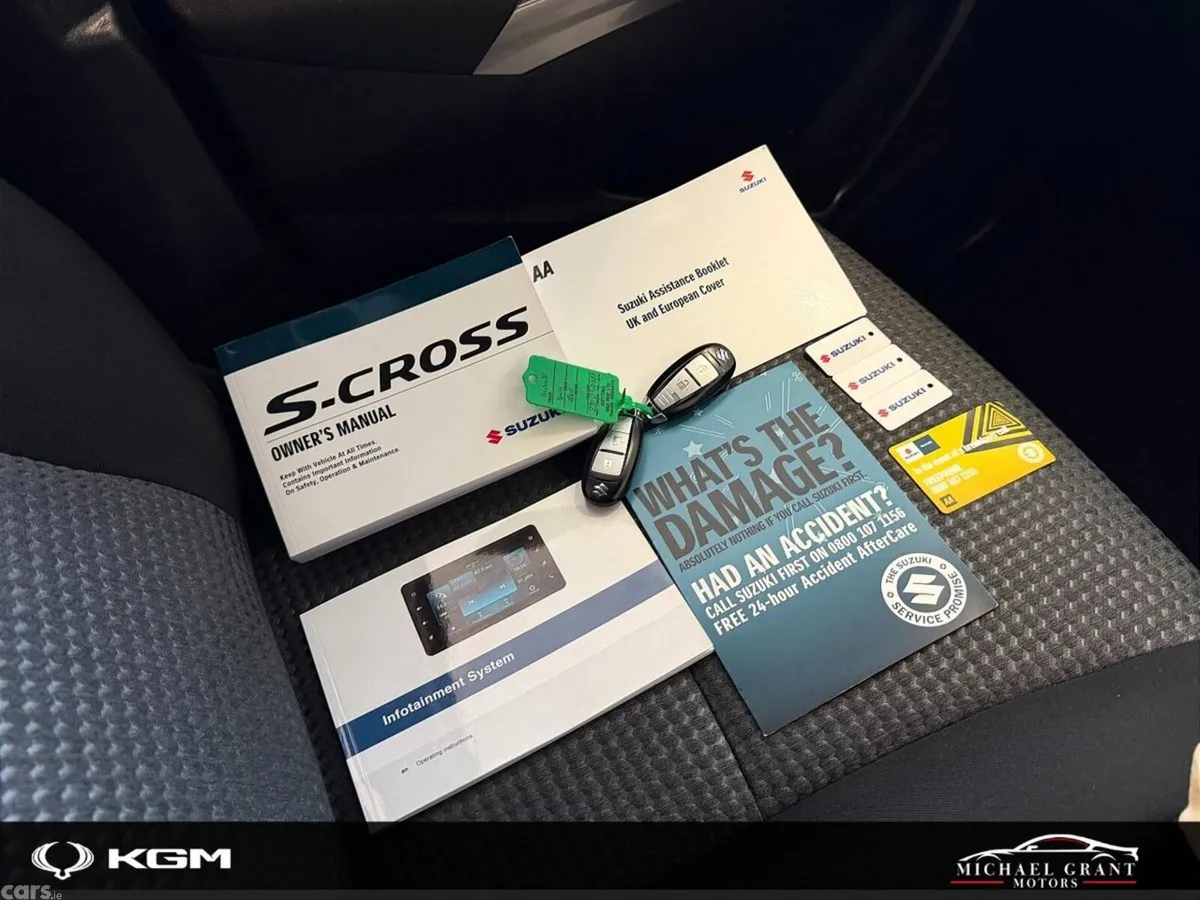 Suzuki SX4 S-Cross SUV, Petrol Hybrid, 2023, Red