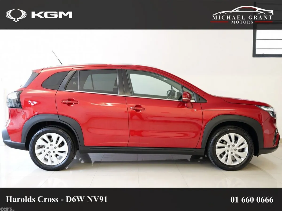 Suzuki SX4 S-Cross SUV, Petrol Hybrid, 2023, Red