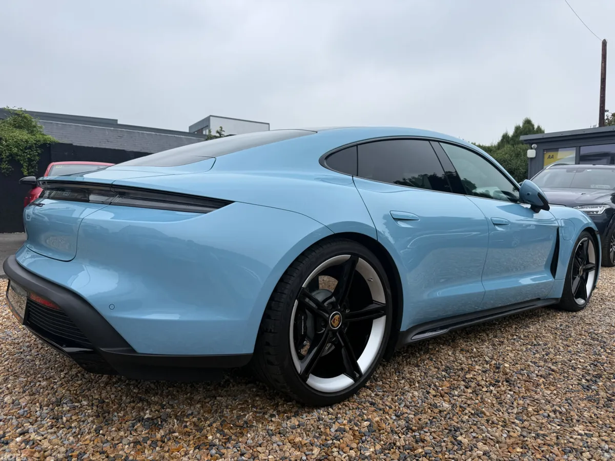 Porsche Taycan Saloon, Electric, 2023, Blue