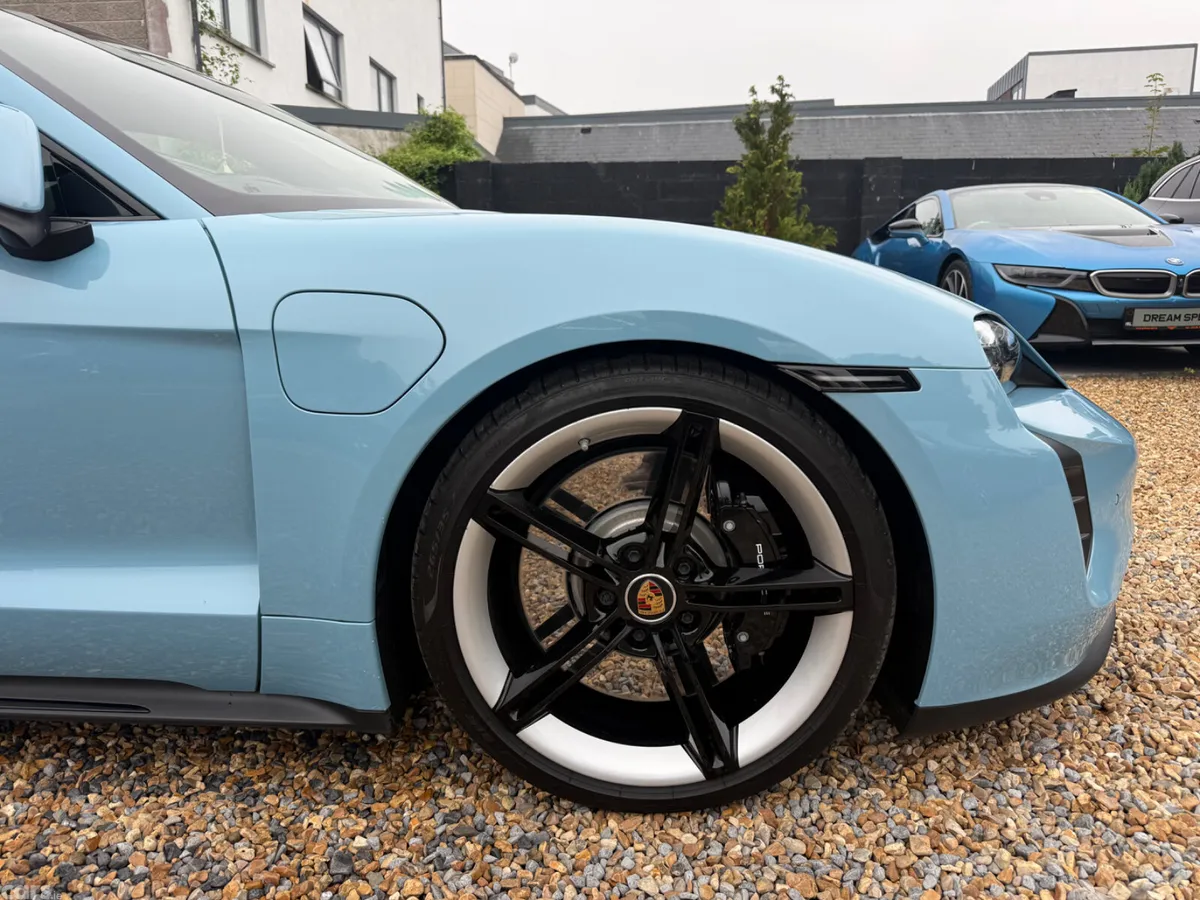 Porsche Taycan Saloon, Electric, 2023, Blue