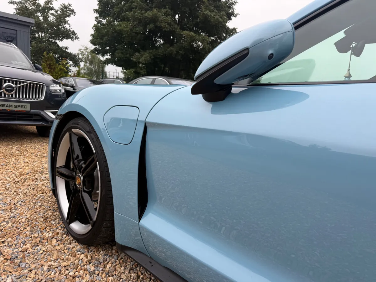 Porsche Taycan Saloon, Electric, 2023, Blue