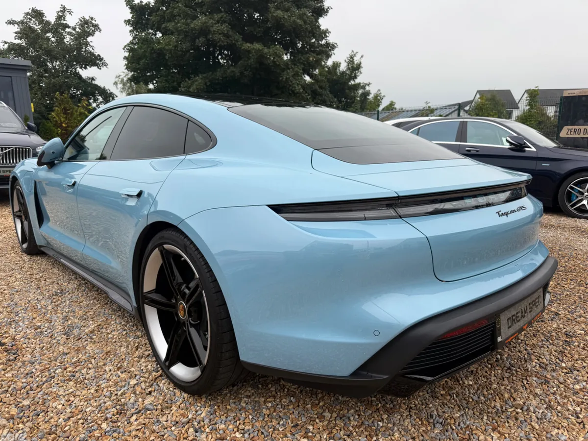 Porsche Taycan Saloon, Electric, 2023, Blue