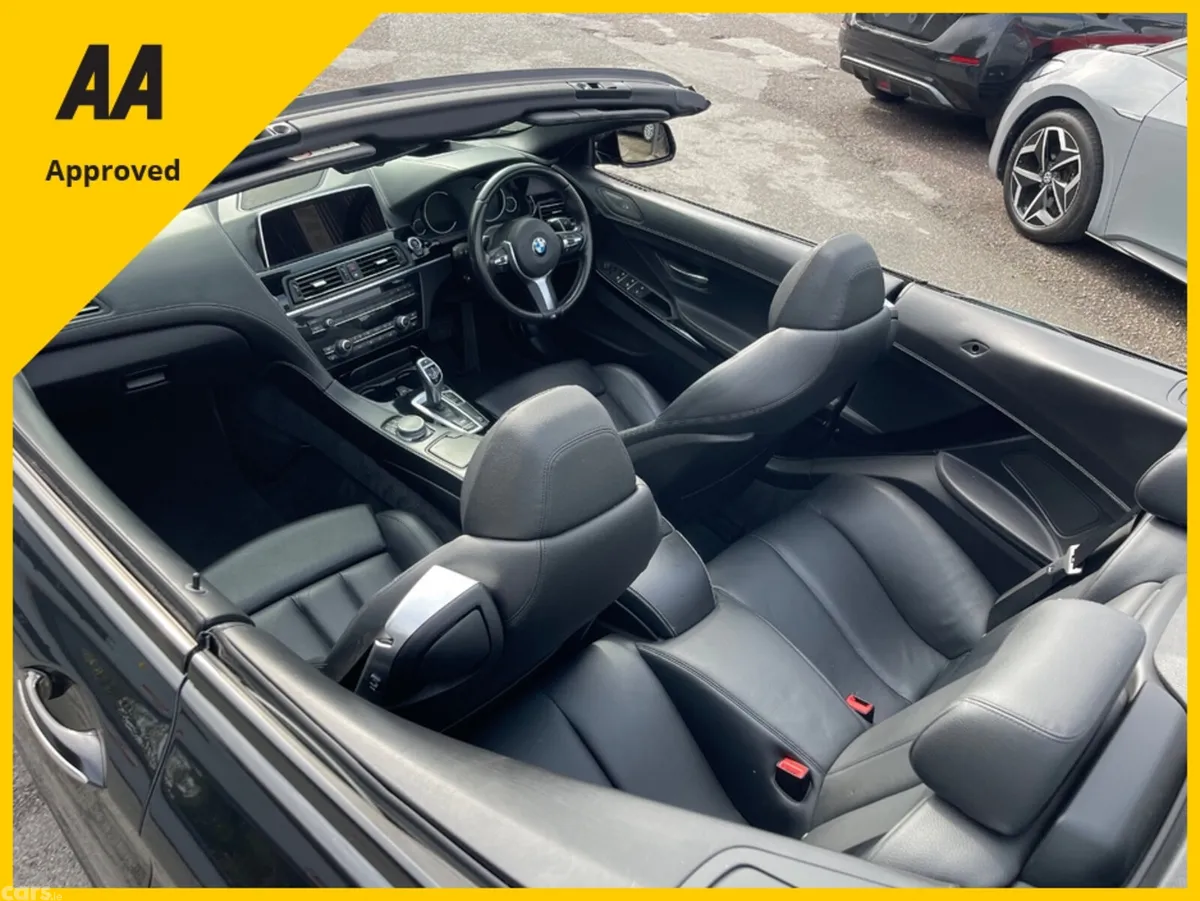 BMW 6-Series Convertible, Diesel, 2018, Black
