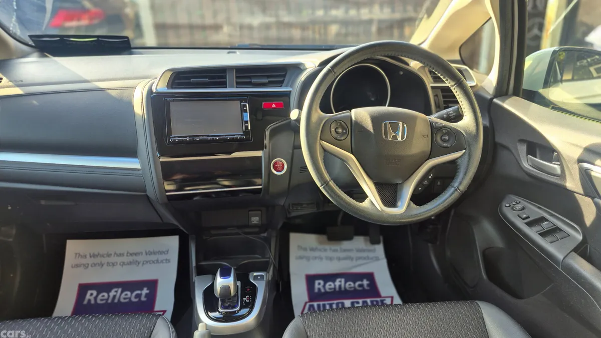Honda Fit Hatchback, Petrol Hybrid, 2015, White