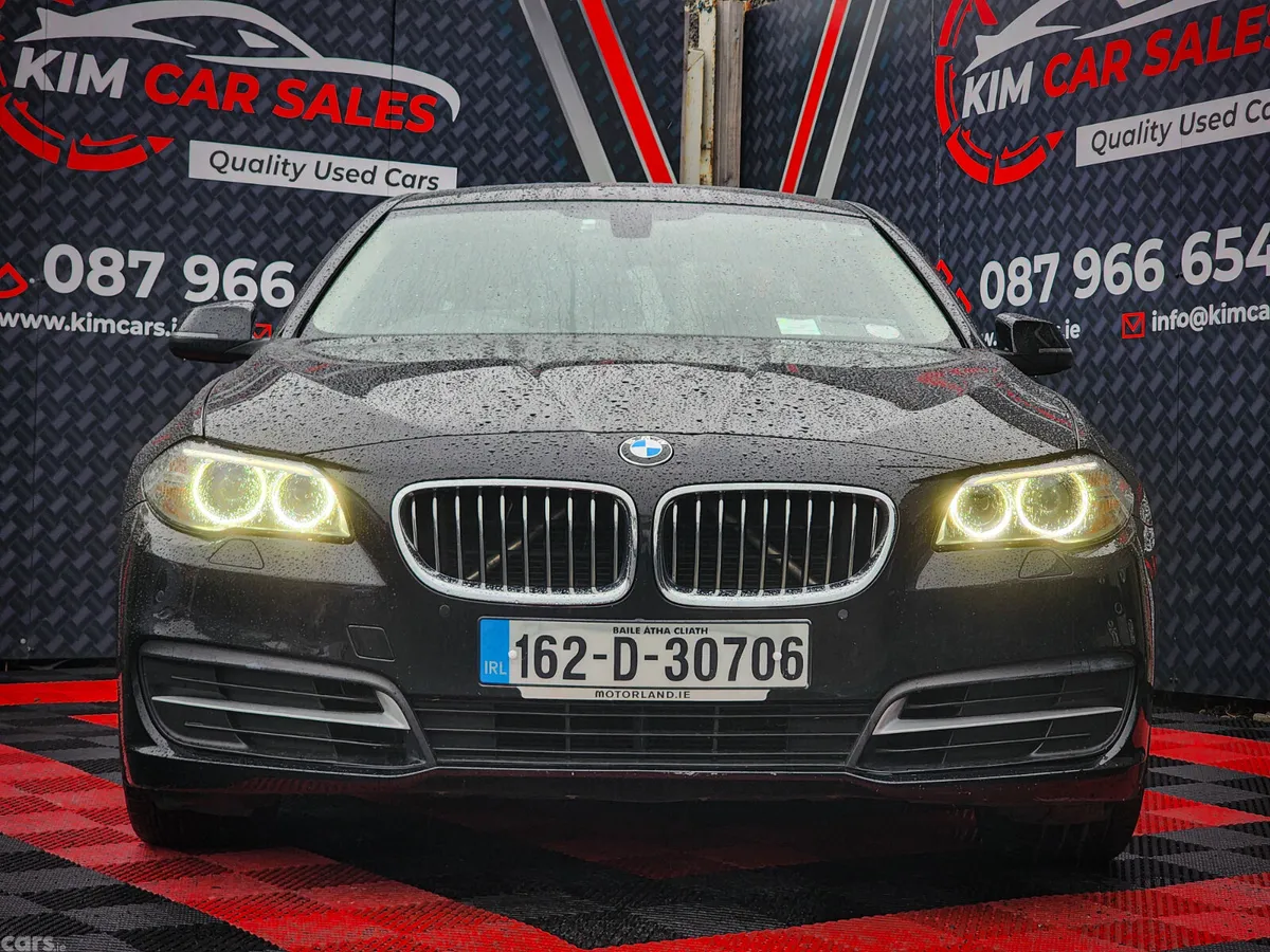 BMW 5-Series Saloon, Diesel, 2016, Black