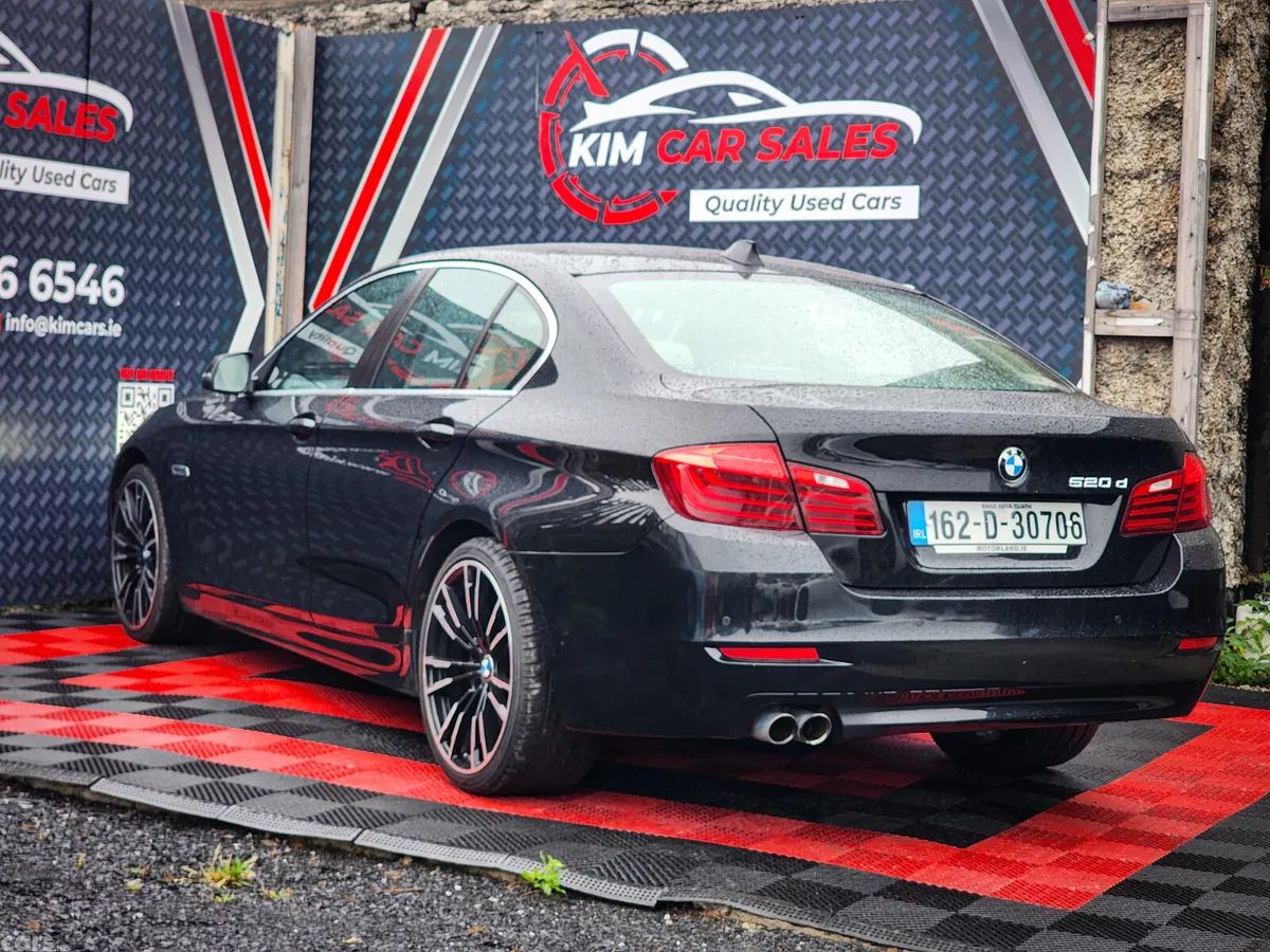 BMW 5-Series Saloon, Diesel, 2016, Black