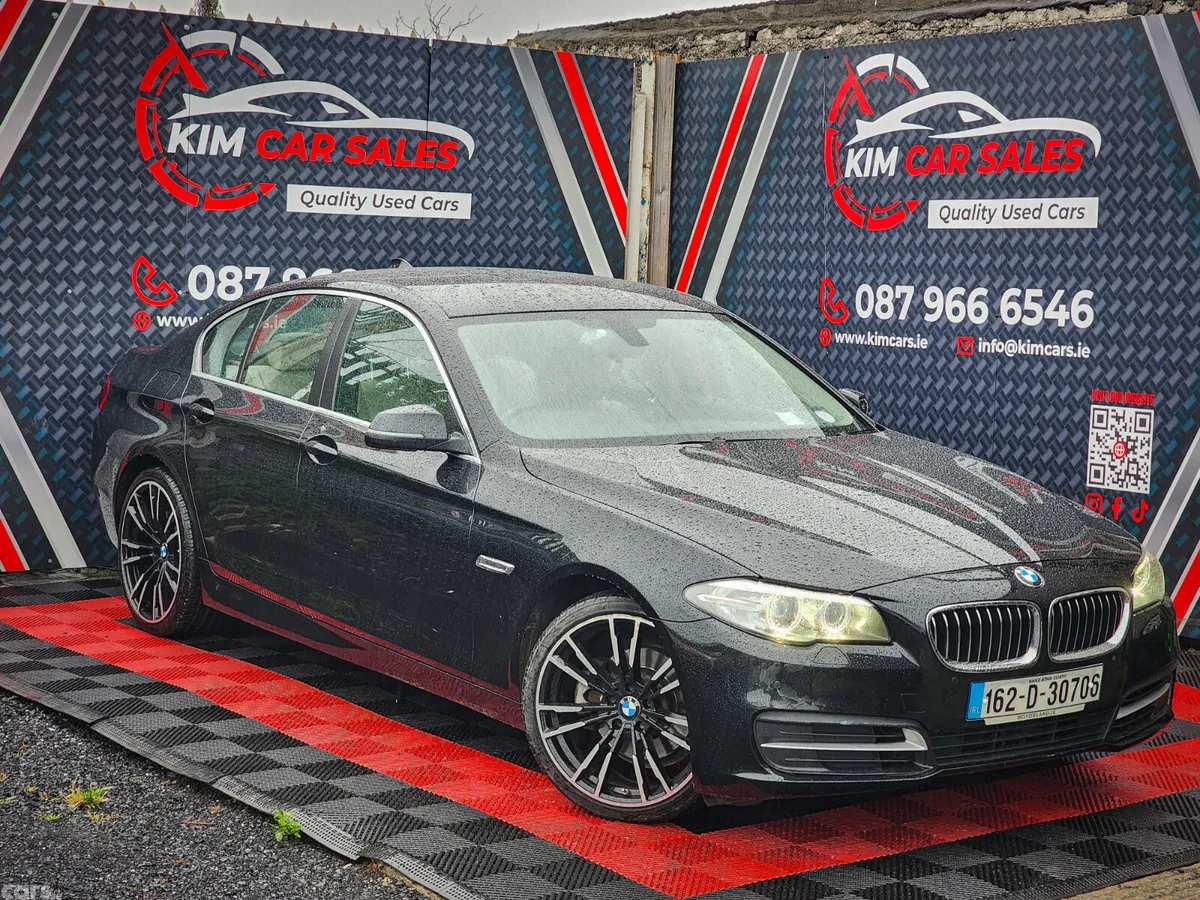 BMW 5-Series Saloon, Diesel, 2016, Black