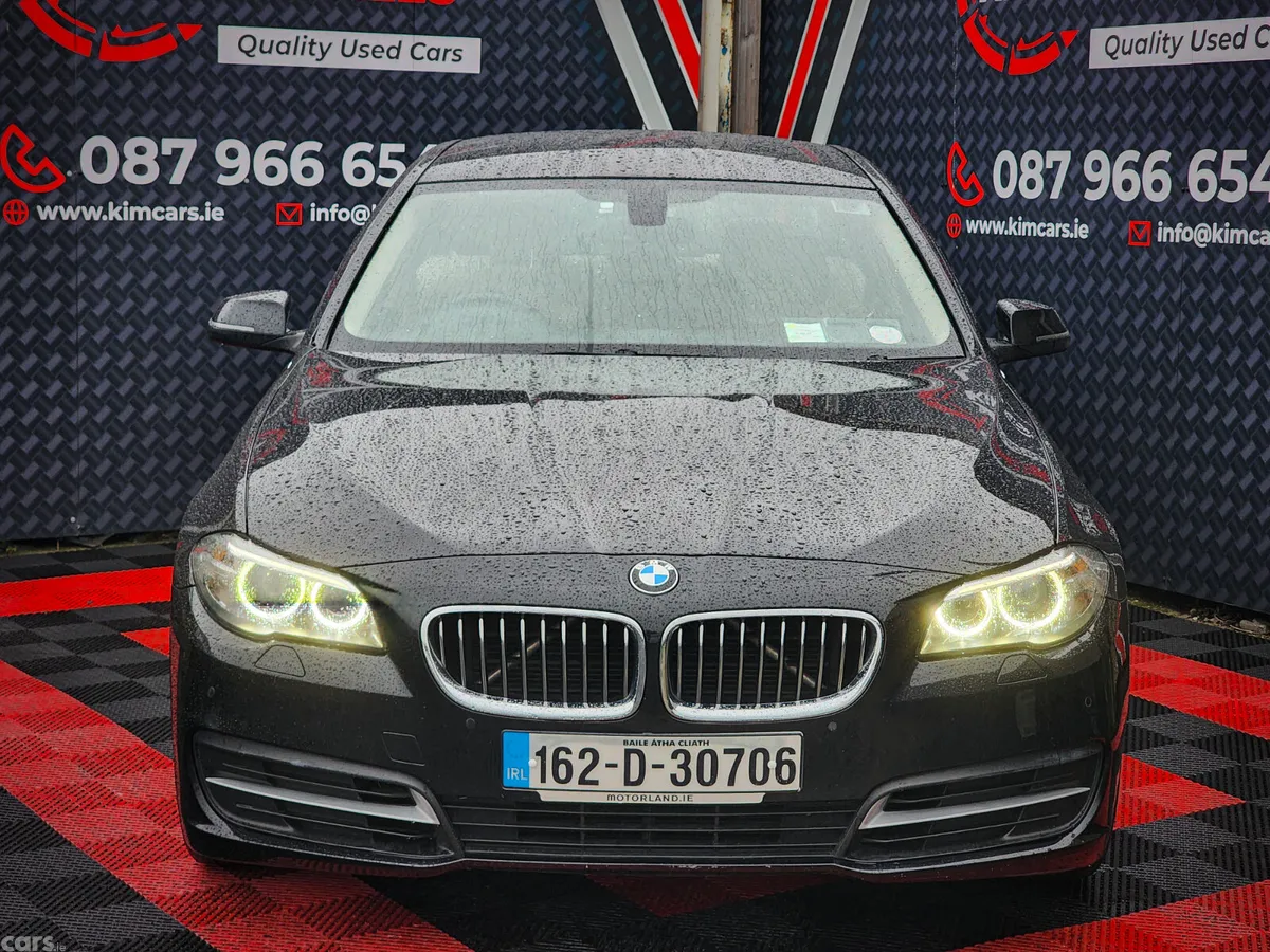 BMW 5-Series Saloon, Diesel, 2016, Black